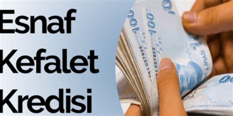 Esnafa Devlet Kredisi Başvuru Şartları - 2023 Yılı Esnaf Kredileri